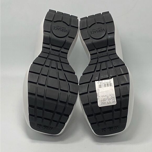 Versace Leather Platform Wedge Loafers size 36 - Picture 12 of 13